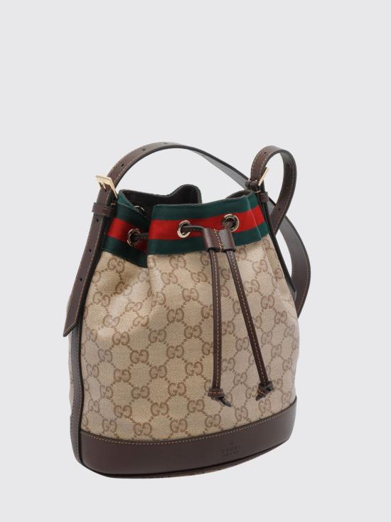 26FW 구찌 베니스 GG 캔버스 미니 버킷백 A002GWFAF79 8547 Beige - GUCCI