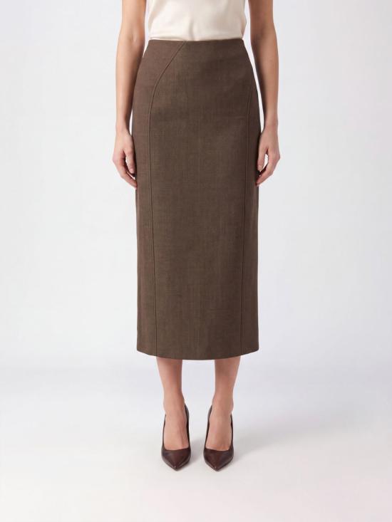 26FW 질샌더 스커트 J02MA0417J40325 601 Grey