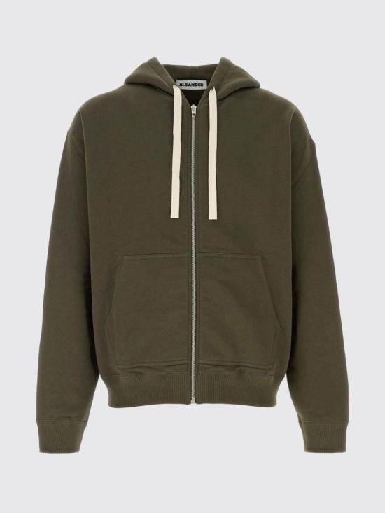 26FW 질샌더 긴팔 티셔츠 J22HG0118J20128 312 Green - JIL SANDER