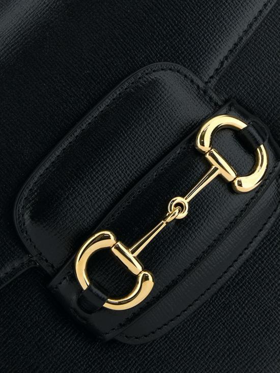 26FW 구찌 홀스빗 1955 숄더백 6022041DB0G 1000 Black - GUCCI