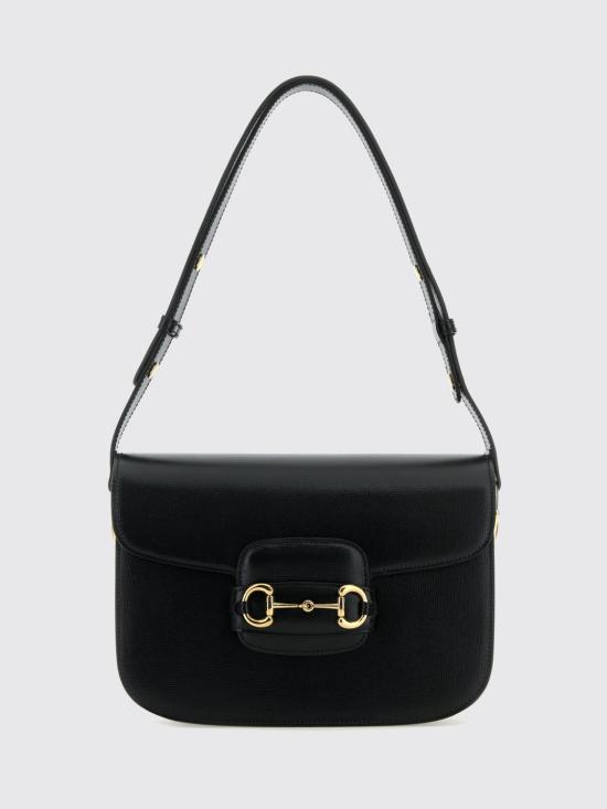 26FW 구찌 홀스빗 1955 숄더백 6022041DB0G 1000 Black