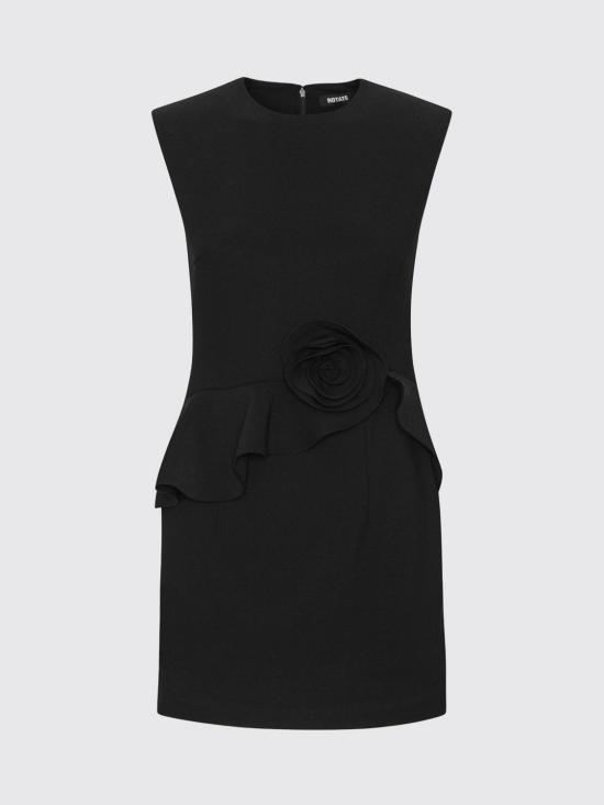 26FW 로테이트 롱 원피스 116651100 100 Black - ROTATE