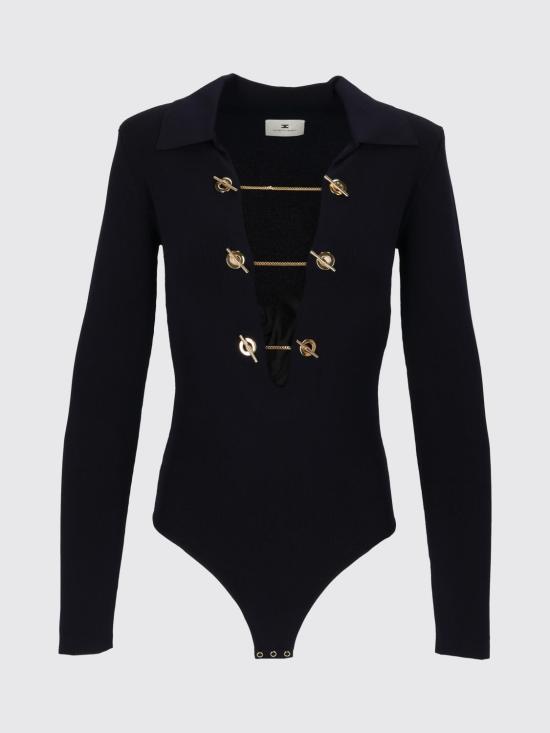 26FW 엘리자베타프랜치 탑 BK06S66E2 H88 Blue - ELISABETTA FRANCHI