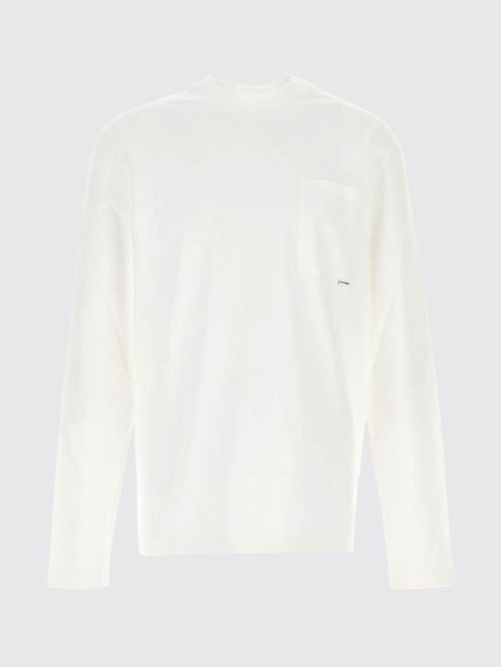 26FW 질샌더 긴팔 티셔츠 J22GC0269J20256 100 White - JIL SANDER
