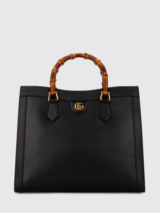 26FW 구찌 다이애나 미디움 토트백 678842U3ZDT 1260 Black