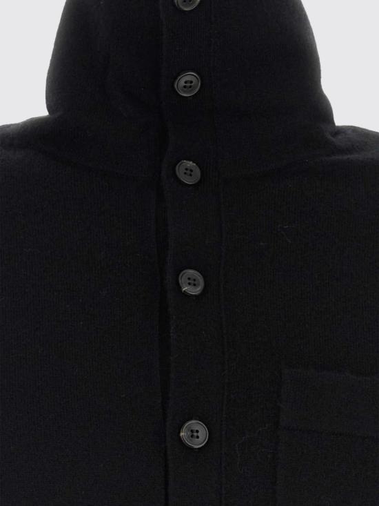 26FW 드리스 반 노튼 가디건 2620212094705 900 Black - DRIES VAN NOTEN