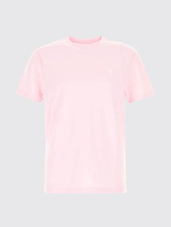 26FW 폴로 랄프로렌 포니로고 자수 반팔 티셔츠 710671438 530 Pink - POLO RALPH LAUREN
