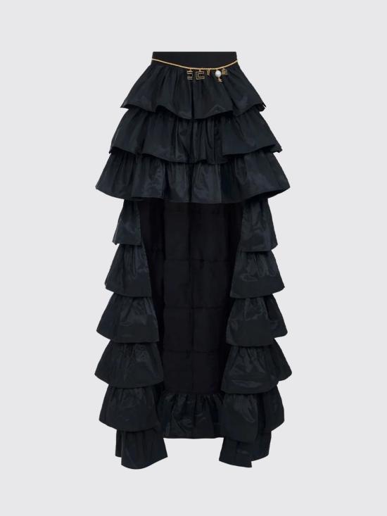 26FW 엘리자베타프랜치 스커트 GO23267E2 110 Black - ELISABETTA FRANCHI