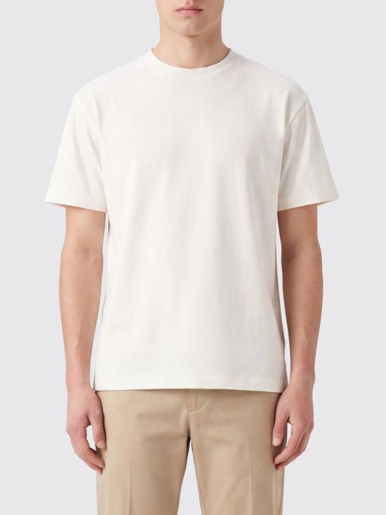 26FW 질샌더 반팔 티셔츠 J22GC0272J45048 100 White