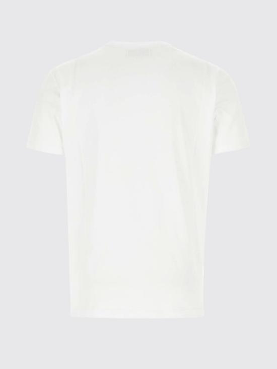 26FW 비비안웨스트우드 가먼트 다이드 로고 저지 반팔 티셔츠 3G010013J00BL A401 White - VIVIENNE WESTWOOD