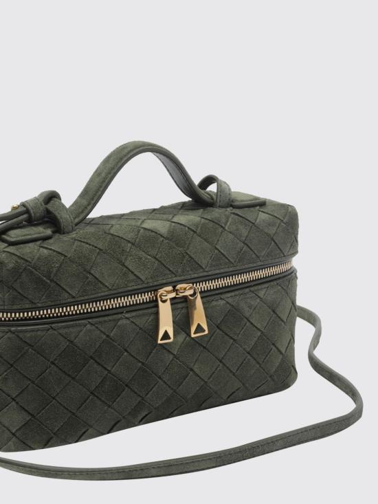 26FW 보테가베네타 뱅뱅 베니티 케이스 789109V5ZZ1 3785 Green - BOTTEGA VENETA