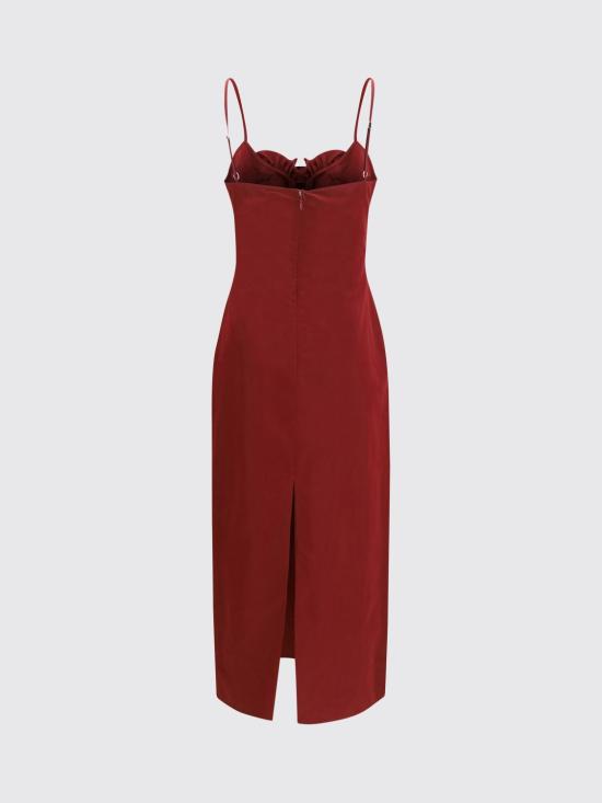 26FW 마그다뷰트림 롱 원피스 653726 BORDEAUX Burgundy - MAGDA BUTRYM