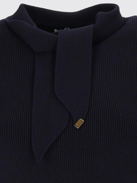 26FW 엘리자베타프랜치 롱 원피스 AM04S66E2 H88 Blue - ELISABETTA FRANCHI