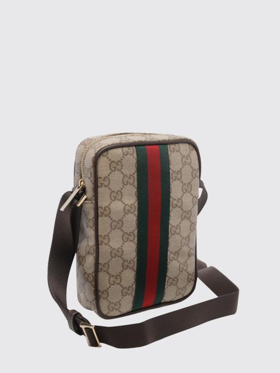 26FW 구찌 웹 디테일 GG 메신저백 A002SJFAF9S 9646 Beige - GUCCI