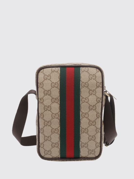 26FW 구찌 웹 디테일 GG 메신저백 A002SJFAF9S 9646 Beige - GUCCI