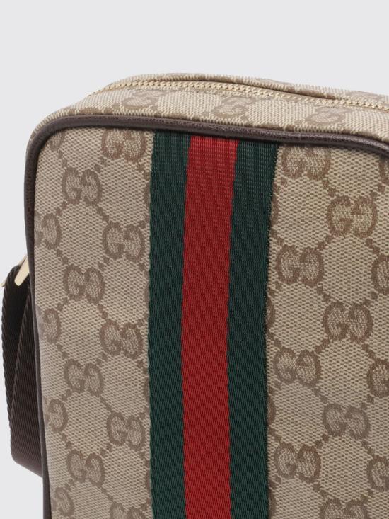 26FW 구찌 웹 디테일 GG 메신저백 A002SJFAF9S 9646 Beige - GUCCI