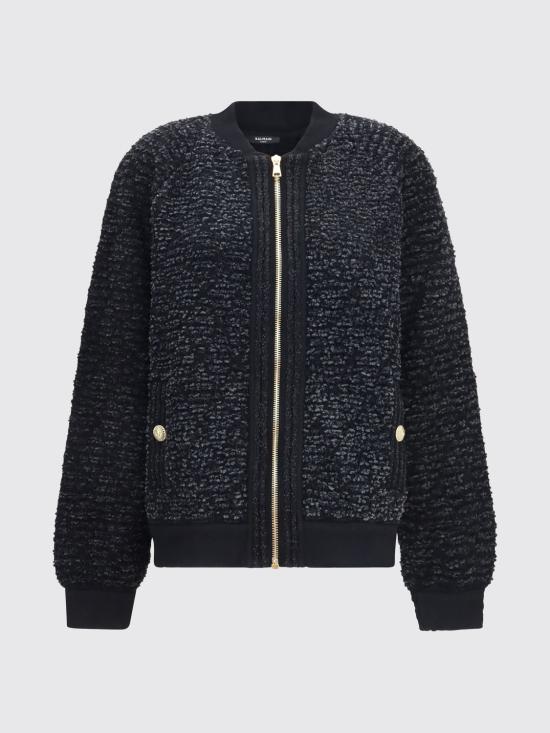 26FW 발망 자켓 HF1TFB20KK12 0PA Black - BALMAIN