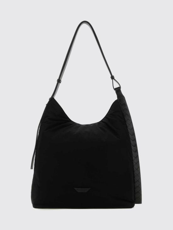 26FW 보테가베네타 라지 크로스로드 호보백 776221VCQGC 8803 Black - BOTTEGA VENETA