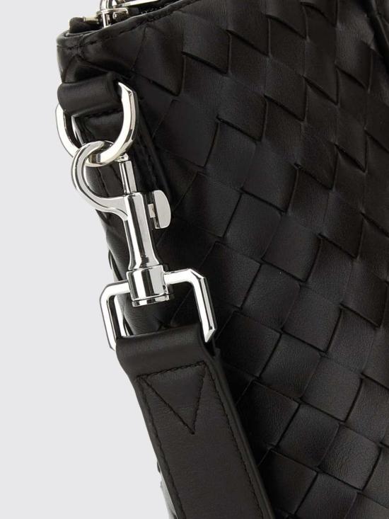26FW 보테가베네타 인트레치아토 지퍼 노스 사우스 토트백 815783V2HL1 2145 Silver - BOTTEGA VENETA