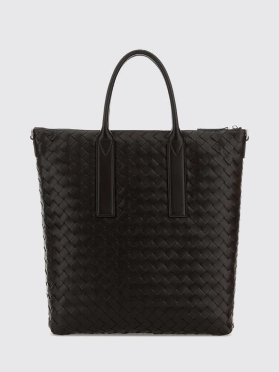 26FW 보테가베네타 인트레치아토 지퍼 노스 사우스 토트백 815783V2HL1 2145 Silver - BOTTEGA VENETA