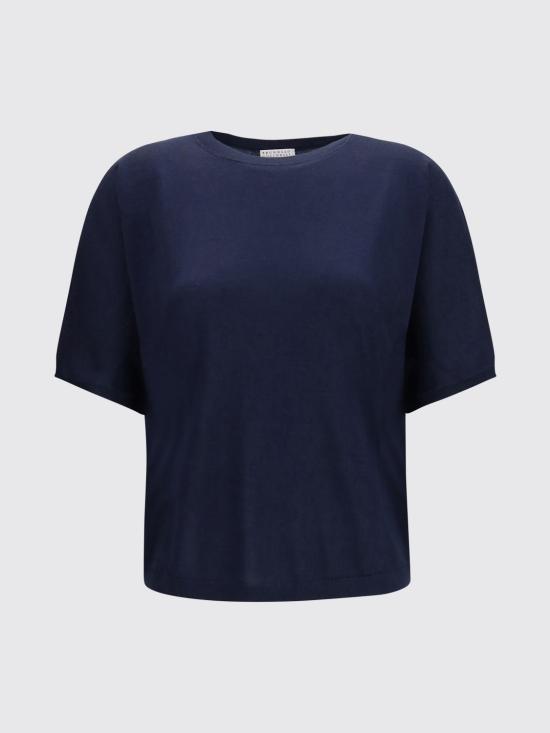 26FW 브루넬로 쿠치넬리 스웨터 M13835700P C7186 Blue - BRUNELLO CUCINELLI