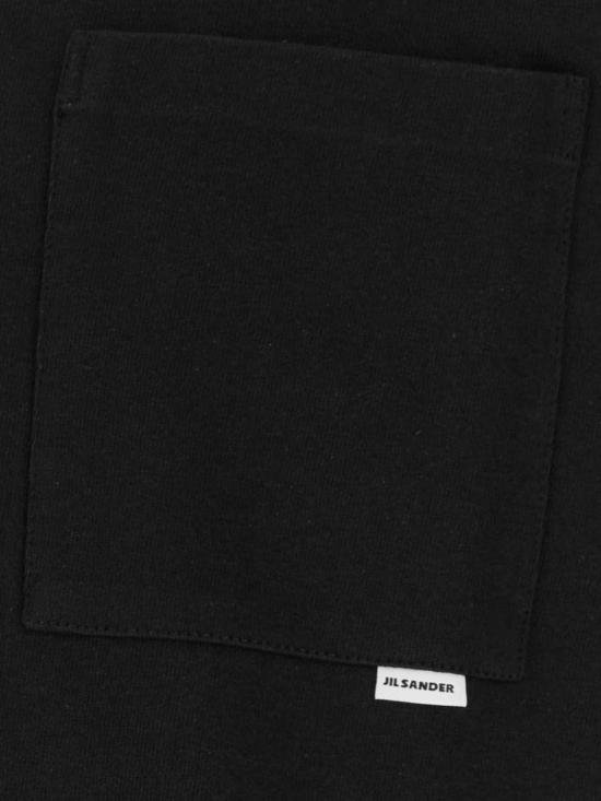 26FW 질샌더 긴팔 티셔츠 J22GC0269J20256 001 Black - JIL SANDER