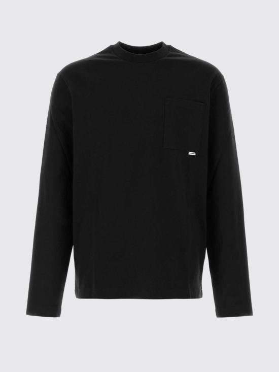 26FW 질샌더 긴팔 티셔츠 J22GC0269J20256 001 Black - JIL SANDER