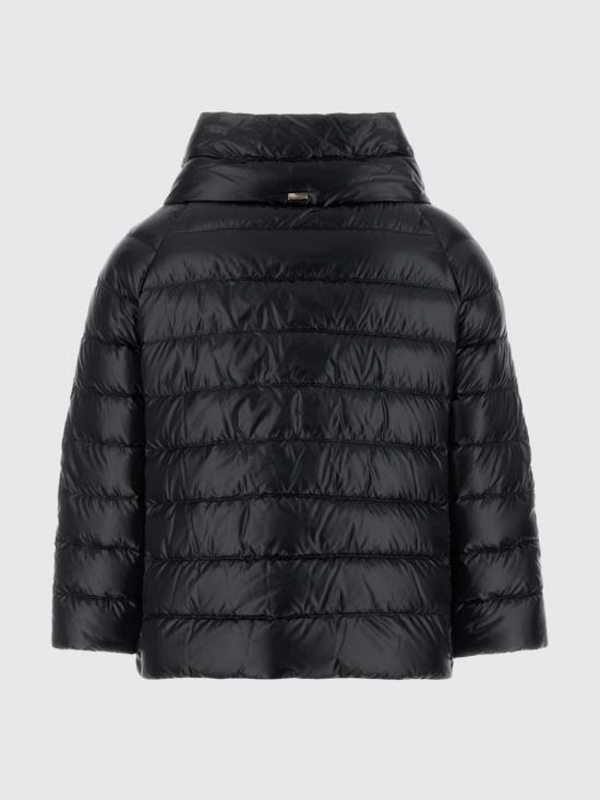 26FW 에르노 소피아 레귤러 핏 케이프 다운 자켓 PI0046DIC12017Z 9300 Black - HERNO