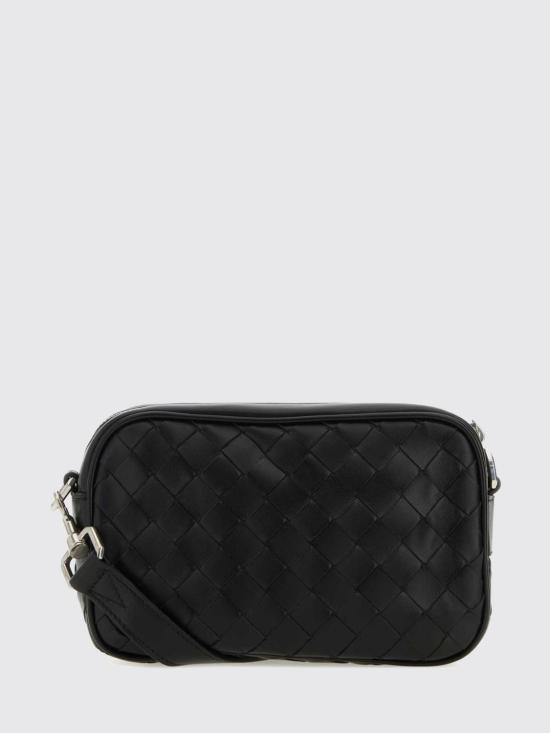 26FW 보테가베네타 인트레치아토 미니 카메라백 765911V2HL1 8803 Black - BOTTEGA VENETA