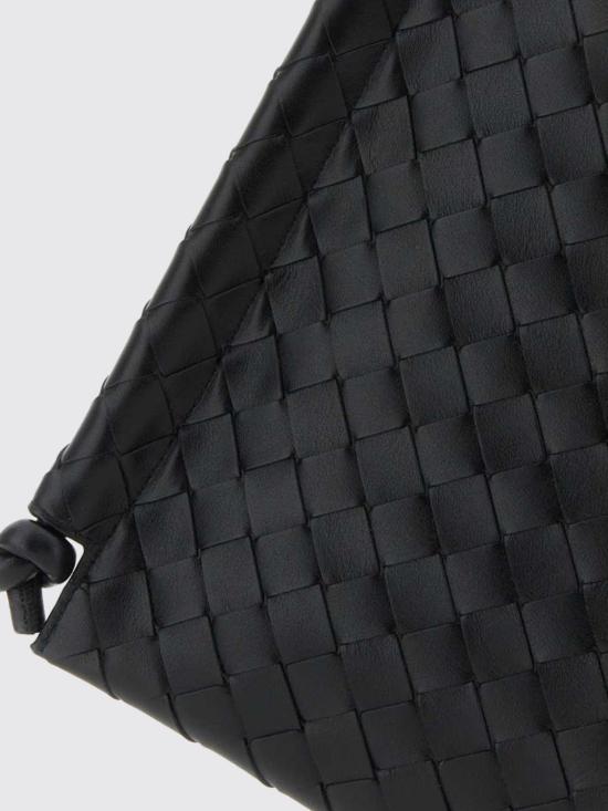 26FW 보테가베네타 라지 플랫 루프백 776204V2HL1 8803 Black - BOTTEGA VENETA