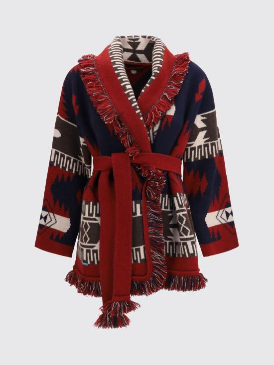 26FW 알라누이 스웨터 LWHB064E26KNI001 4625 Burgundy - ALANUI