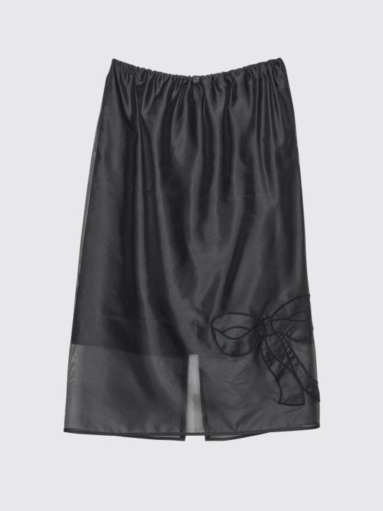 26FW 세실리아 반센 스커트 26RTW17002 Black - CECILIE BAHNSEN