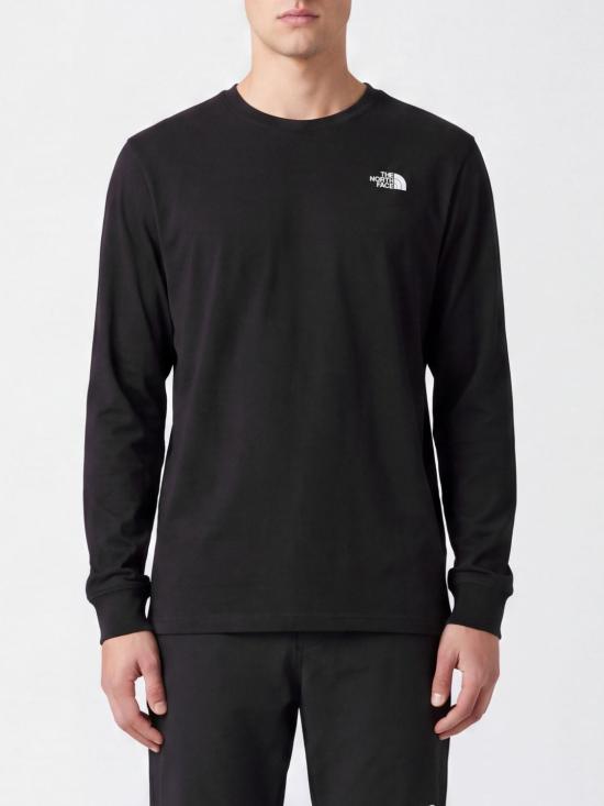 26FW 노스페이스 긴팔 티셔츠 NF0A8EU3 JK31 Black