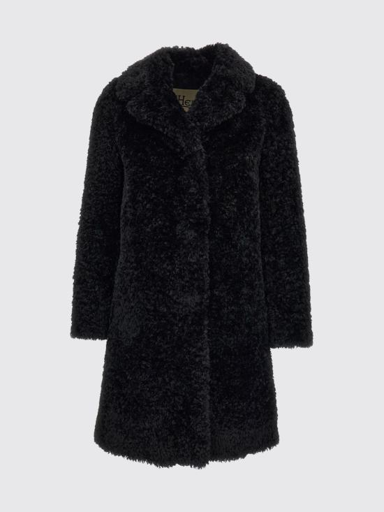26FW 에르노 컬리 얼터너티브 퍼 코트 GC000503D12421 9300 Black - HERNO