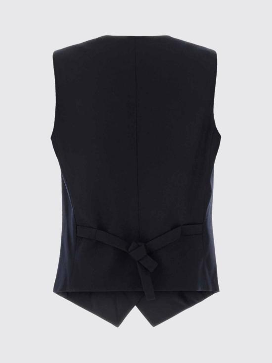 26FW 조르지오 아르마니 베스트 GW003456TE10090 UB115 Blue - GIORGIO ARMANI