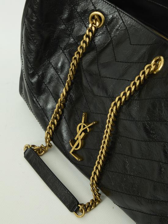 26FW 생로랑 니키 쇼핑 토트백 871151 BLACK - SAINT LAURENT