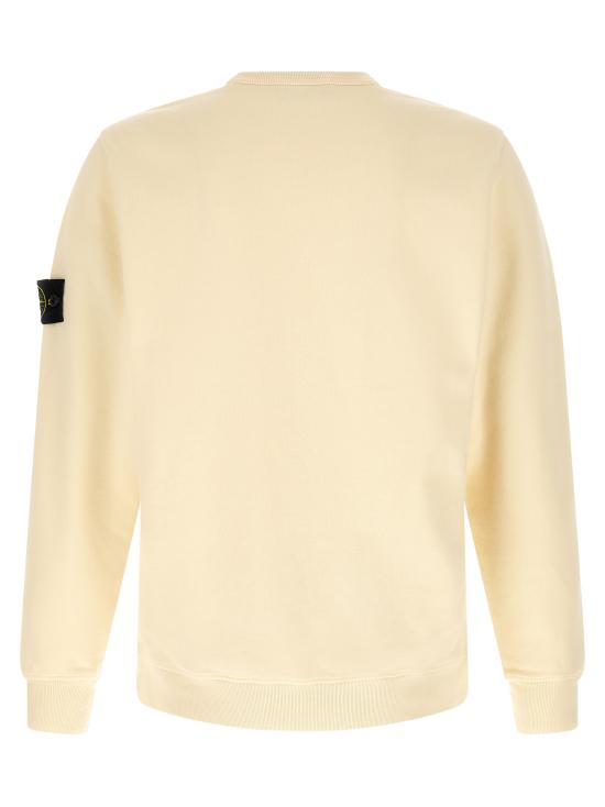 26FW 스톤 아일랜드 60120 코튼 플리스 스웨트셔츠 L2S156100049S0A20V0093 White - STONE ISLAND