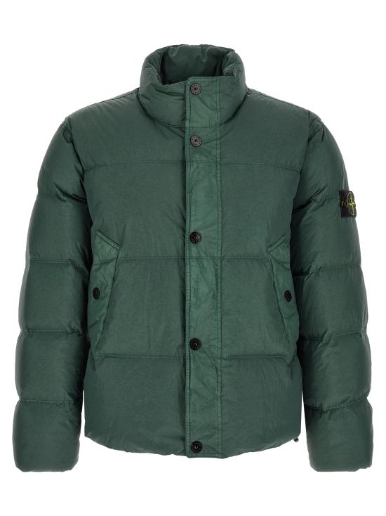 26FW 스톤 아일랜드 윈드 레지스턴트 & 안티드롭 다운 재킷 L2S154100109S0A23V005T Green