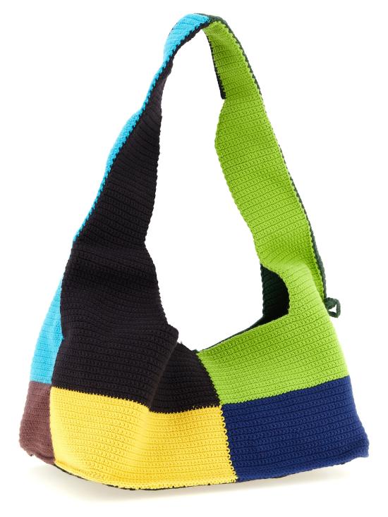 26FW 비비안웨스트우드 엘리 크로셰 패치워크 숄더백 46020019UK007PO105 Multicolor - VIVIENNE WESTWOOD