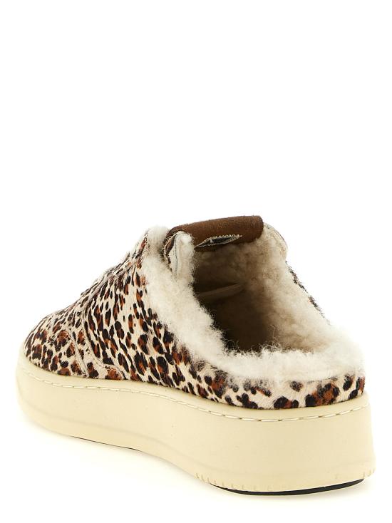 26FW 오트리 메달리스트 시어링 뮬 스니커즈 MULWYX01 Brown - AUTRY