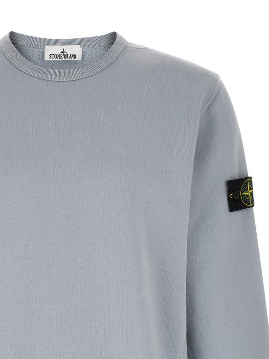 26FW 스톤 아일랜드 60120 코튼 플리스 스웨트셔츠 L2S156100049S0A20V0049 Gray - STONE ISLAND
