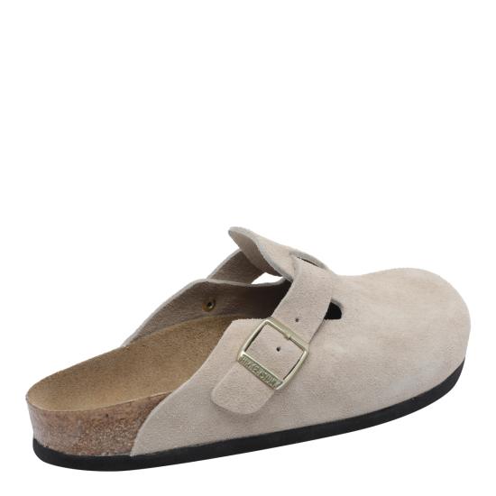 26FW 버켄스탁 보스턴 스웨이드 레더 1030883 SANDCASTLE BEIGE - BIRKENSTOCK