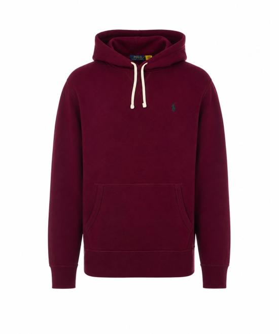 26FW 폴로 랄프로렌 포니로고 자수 후드 티셔츠 710766778025 CLASSIC WINE Red