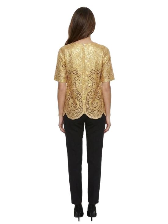  돌체앤가바나 블라우스 DOF7G81ZGD37CS0997SG GOLD - DOLCE & GABBANA