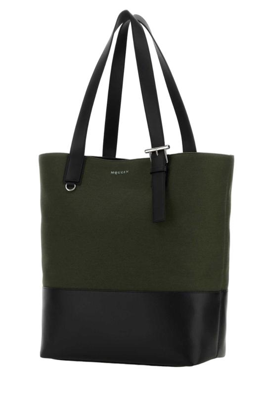 25FW 알렉산더 맥퀸 토트백 8360691AAU2 2360 GREEN - ALEXANDER MCQUEEN