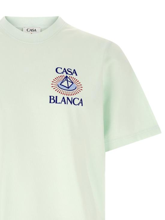 26FW 카사블랑카 탑 CA341326BM GREEN - CASABLANCA