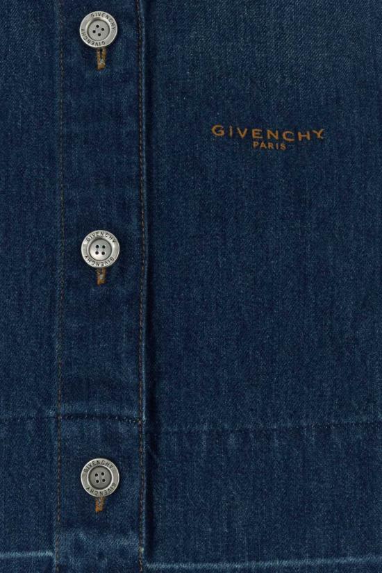 26FW 지방시 셔츠 BW61N3517B 420 NAVY - GIVENCHY
