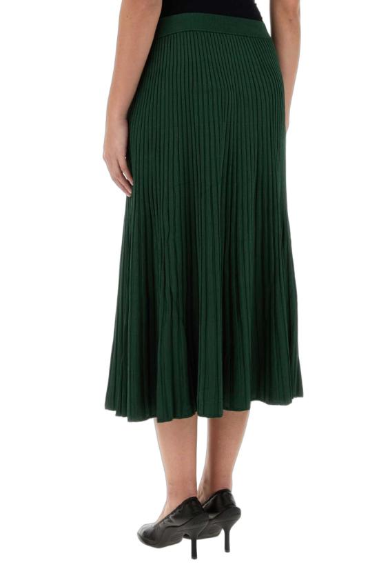 25FW 짐머만 스커트 4875TF25R DRKG GREEN - ZIMMERMANN
