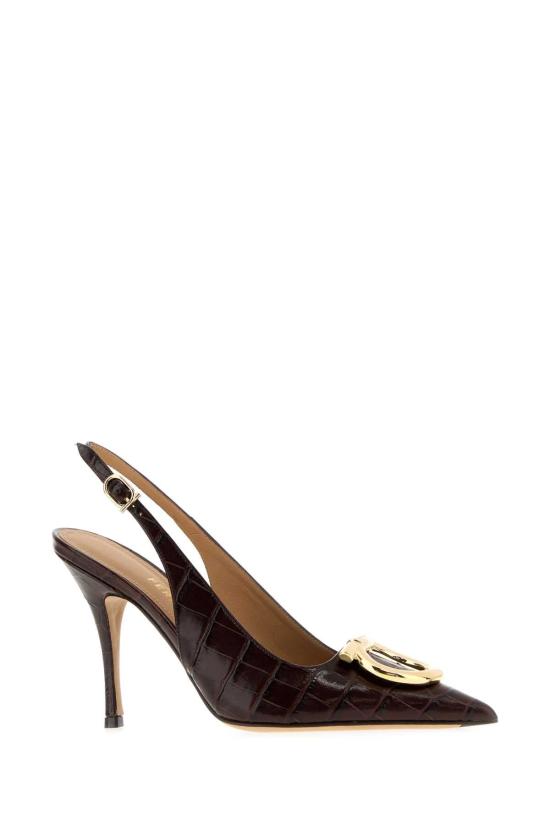 26FW 살바토레 페라가모 힐/펌프스 01L9457948681C TMOROBISC BROWN - SALVATORE FERRAGAMO