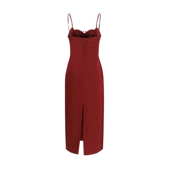 26FW 마그다뷰트림 원피스 MA653726BORDEAUXBB RED - MAGDA BUTRYM
